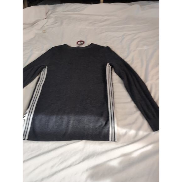 SO Varsity Cardigan Gray Marl Women’s M — Preppy Heritage Knit Sweater NWT - Picture 5 of 7